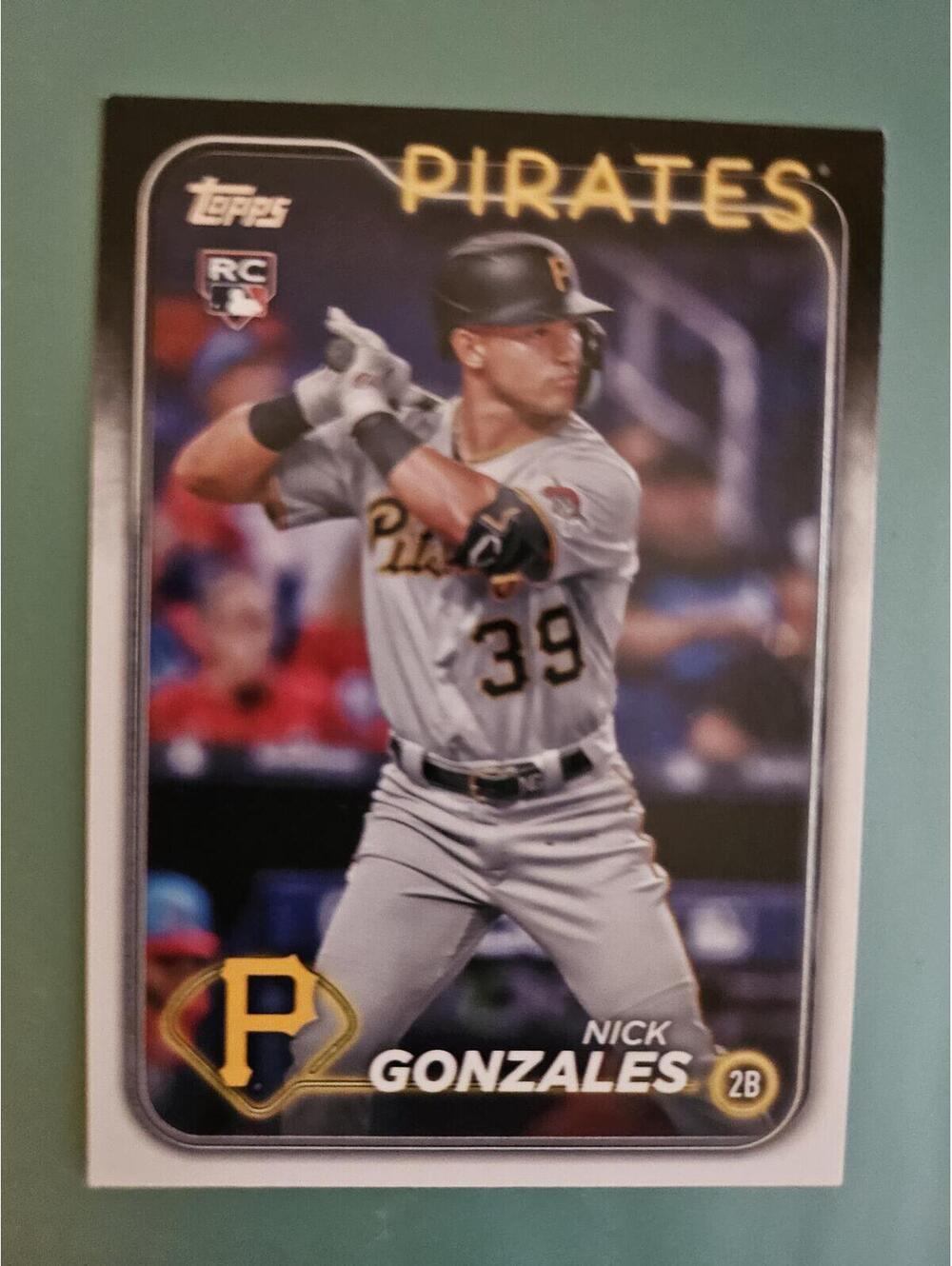 2024 Topps #295. Henry Davis Rookie Pittsburgh Pirates RC